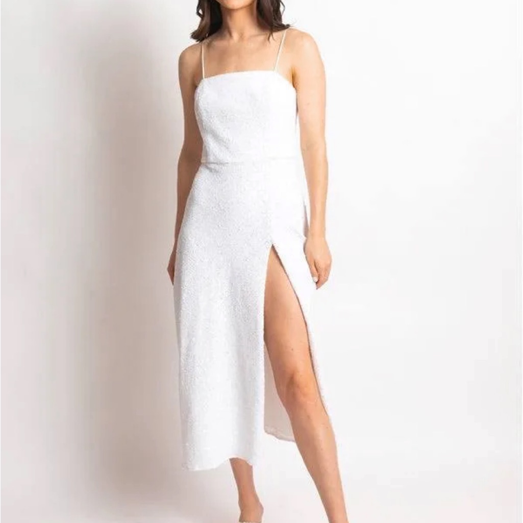 Amanda Uprichard Mandy Midi Dress